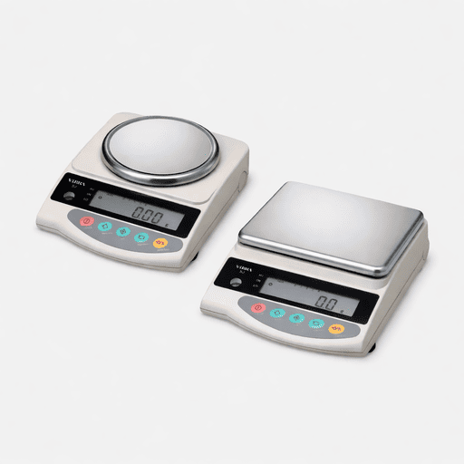 Precision balance scale for laboratory and fine measurement