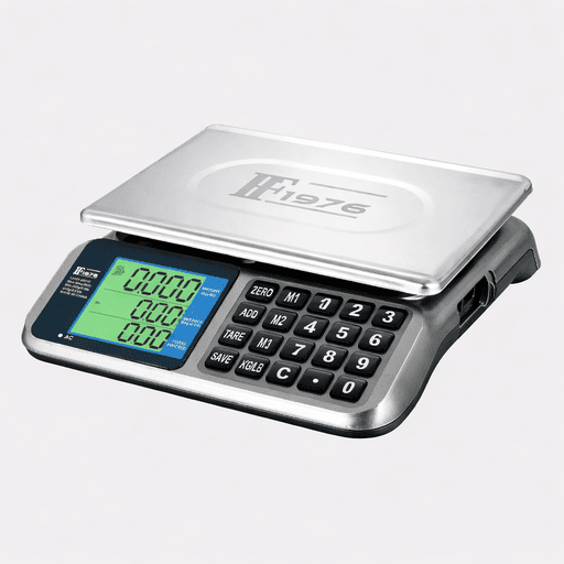 Electronic pricing scale for retail and supermarket weighing